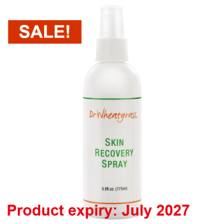 Dr Wheatgrass Skin Recovery Spray bottle, on sale
